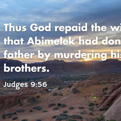 Judges 8:29-9:29, 50-57 - Godless Leadership (Abimelek) Judges 8:29-9:29, 50-57 - Godless Leadership (Abimelek)