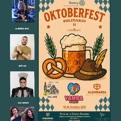 El Rotary Club Murcia Norte organiza lI Oktoberfest Solidario a beneficio de ONG Yamba Project.