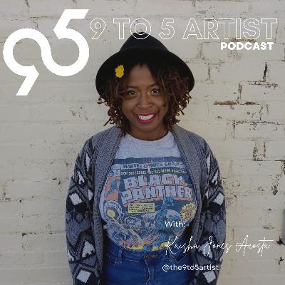 S2 E1: The 9 to 5 Artist x Erika Obando: Live Your Life Like It's Golden -- Turning Pain Into Purpose!