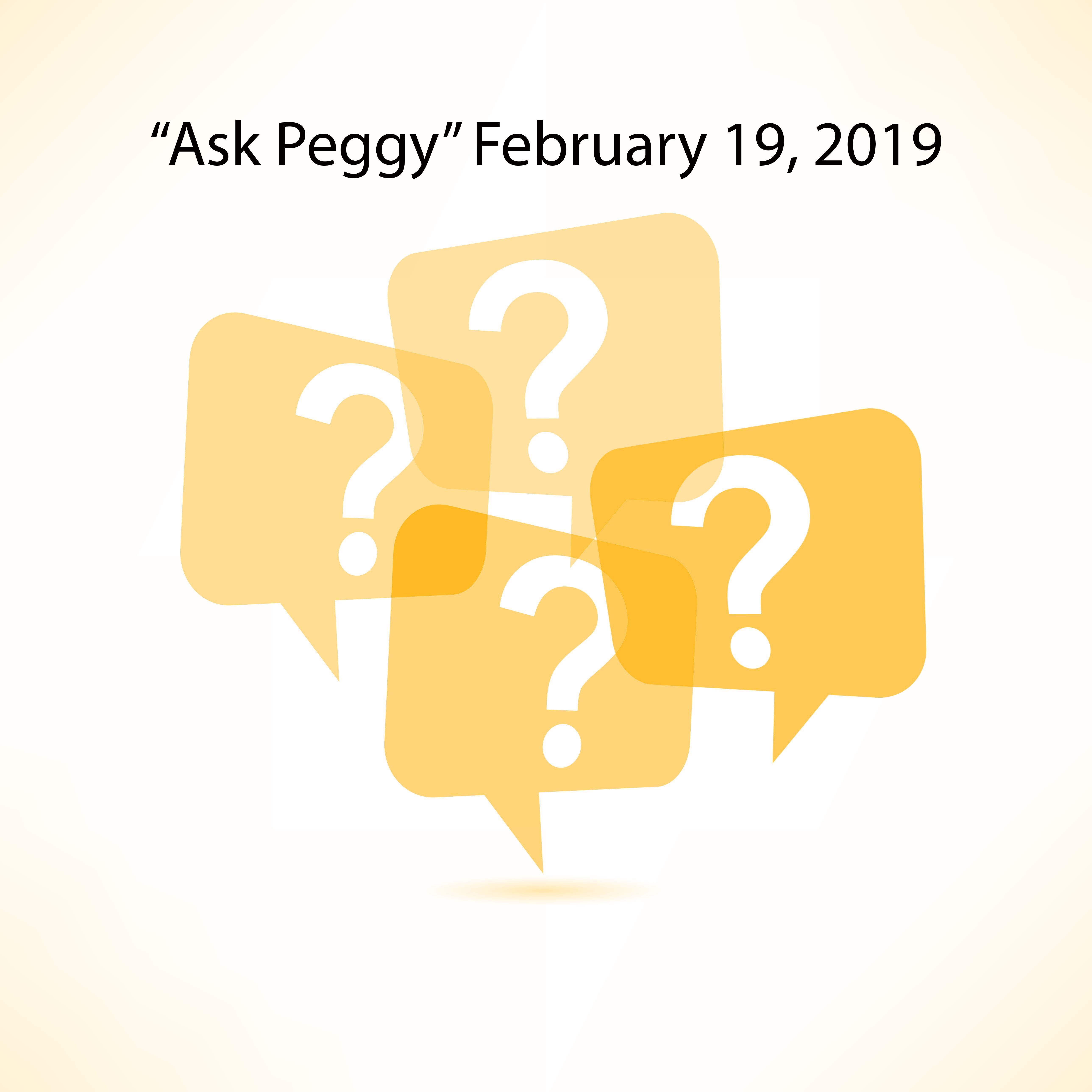 Ask Peggy Doviak About Your Finances!