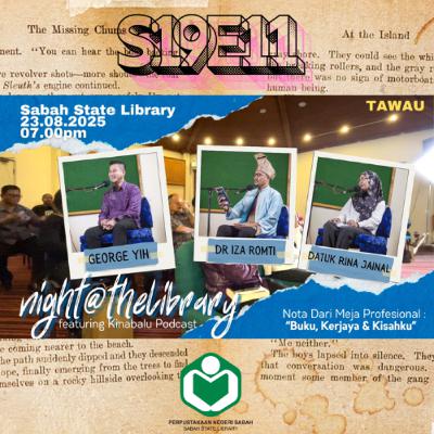 S19E11 : night@thelibrary tawau