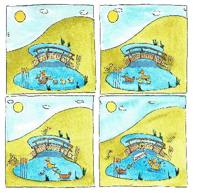 Three little ducks - a musical tale