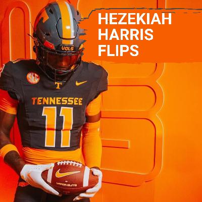 FLIP: Tennessee Lands ANOTHER Top 100 Recruit | Hezekiah Harris Commits to Tennessee Football
