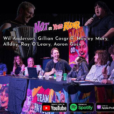 Wil Anderson, Ray O'Leary, Allday, Gillian Cosgriff, Hayley Mary & Aaron Gocs