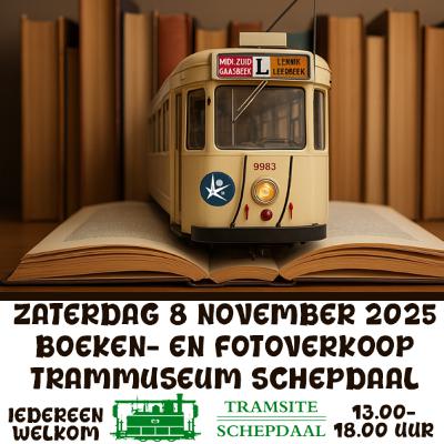 Indrukwekkende collectie boeken en postkaarten in trammuseum Schepdaal
