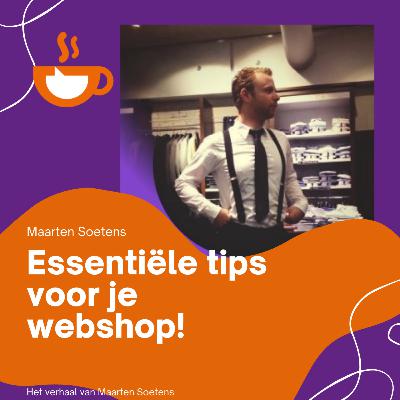 Essentiële tips voor je webshop!