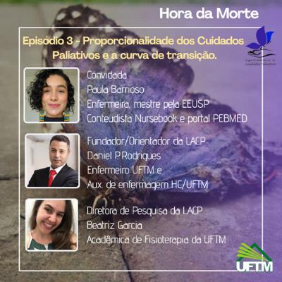 Episódio 03 - Proporcionalidade dos Cuidados Paliativos e a curva de transição. Episódio 03 - Proporcionalidade dos Cuidados Paliativos e a curva de transição.