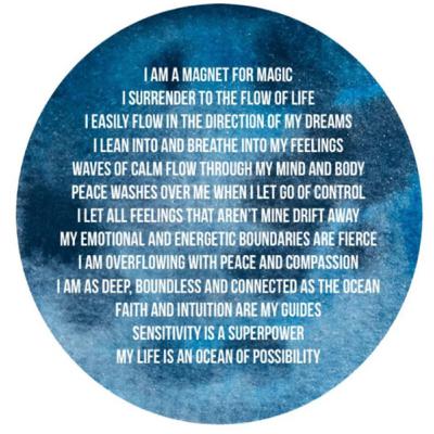 Pisces New Moon Affirmations Meditation