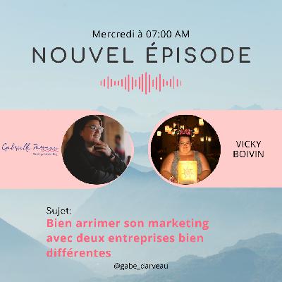 On jase marketing avec Vicky Boivin
