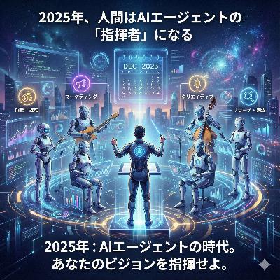 【#894】2025年12月、AIエージェントが当たり前の世界へ。ChatGPT登場から3年間の変化と「人間の役割」