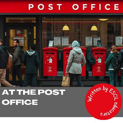 At the post office [asking for help]