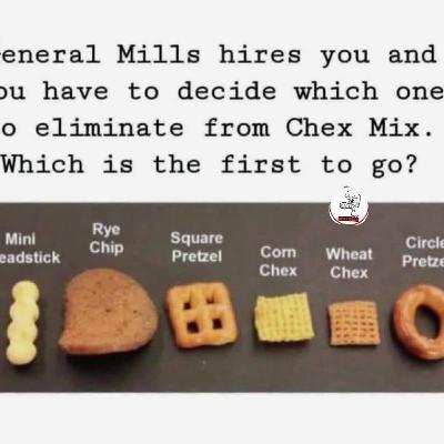 Chex Mix:  Which One Has to Go?