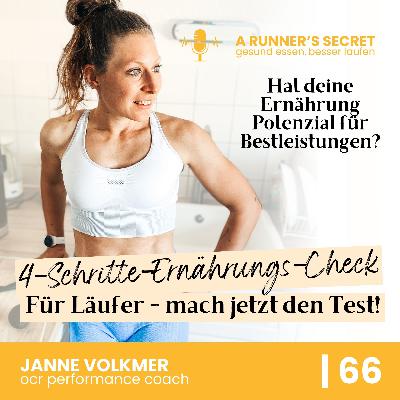 66 | 4-Schritte-Ernährungs-Check für Läufer: Mach den Test - Hat deine Ernährung Potenzial für Bestleistungen?