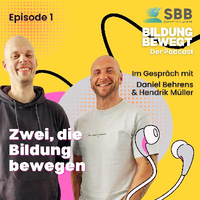 Zwei, die Bildung bewegen.