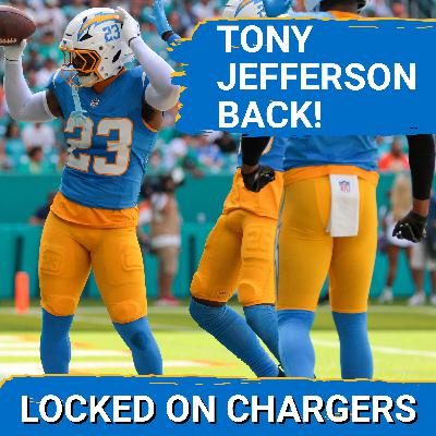 LEGEND: Chargers Bring BACK Tony Jefferson Continuing his Amazing Comeback Story LEGEND: Chargers Bring BACK Tony Jefferson Continuing his Amazing Comeback Story