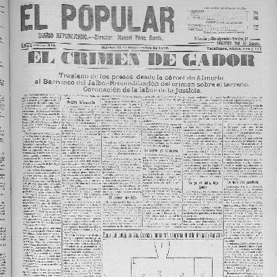 Des de dins T2 pgm 1 "La huella del crímen - El Crímen de Gádor"