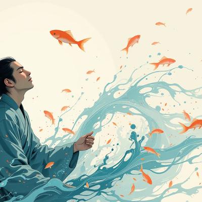 《莊子與惠子游於濠梁》!魚兒快樂的哲學冒險 《莊子與惠子游於濠梁》!魚兒快樂的哲學冒險