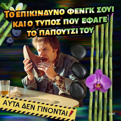 Το επικίνδυνο φενγκ σούι και ο τύπος που έφαγε το παπούτσι του Το επικίνδυνο φενγκ σούι και ο τύπος που έφαγε το παπούτσι του