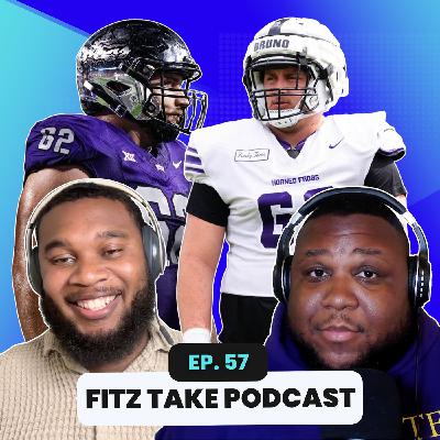 TCU OL Carson Bruno on WHOOPING Bill Belichick's Tar Heels, Sonny Dykes, Josh Hoover, Big 12 trenches