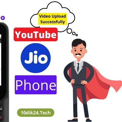 How to Youtube Video Upload Jio Phone | Youtube Upload video jio phone