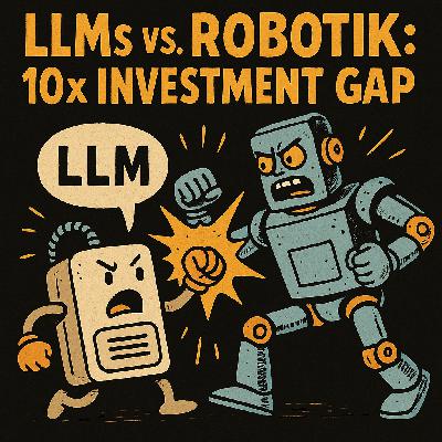 LLMs vs. Robotik: Die Logik hinter dem 10x Investment-Gap
