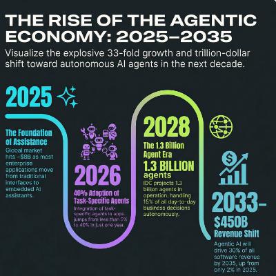 1.3 Billion Agents by 2028: The $50 Billion Boom and the Hidden Enterprise Crisis