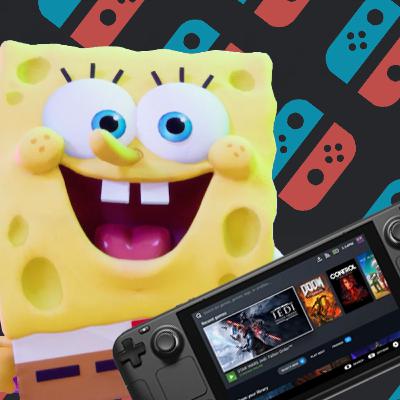 Spongebob Wavedashing on the Steam Deck Spongebob Wavedashing on the Steam Deck