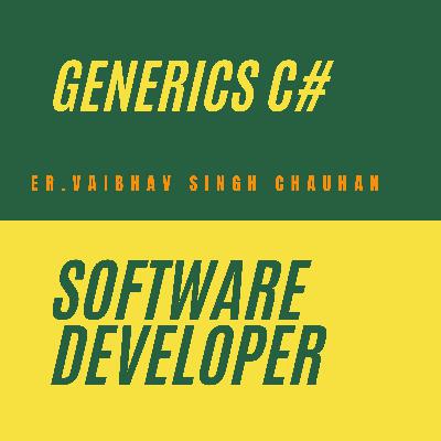 Generics in c# Generics in c#