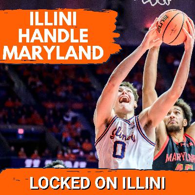LIVE POSTGAME: lllinois Handles Business vs Maryland in 89-70 Win | Illini Podcast LIVE POSTGAME: lllinois Handles Business vs Maryland in 89-70 Win | Illini Podcast