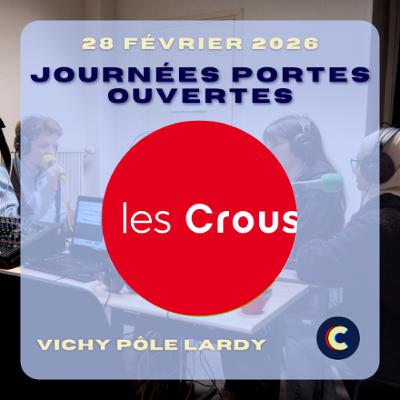 Journée portes ouvertes 2026 - Crous Journée portes ouvertes 2026 - Crous