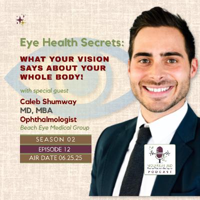 Vision Truths: Eye Surgery, Dry Eyes & the Lifestyle Link with Dr. Shumway | Nourish MD Podcast