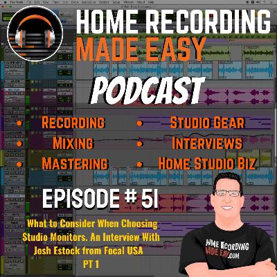 Interview With Josh Estock of Focal USA PT 1 - #51