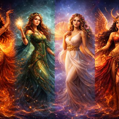 Goddess Emerging | Natty Channels Shakti, Danu, Venus & Inanna with Wolfgang