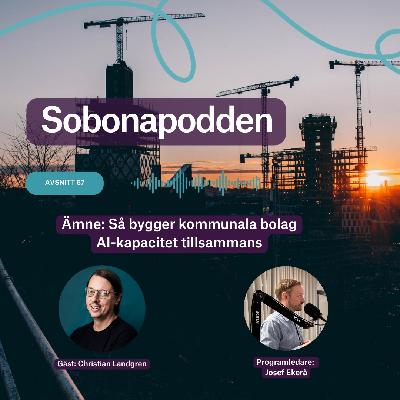 67. Så bygger kommunala bolag AI-kapacitet tillsammans