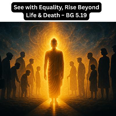 See with Equality, Rise Beyond Life & Death | Bhagavad Gita Chapter 5 Shlok 19 Explained Hindi See with Equality, Rise Beyond Life & Death | Bhagavad Gita Chapter 5 Shlok 19 Explained Hindi