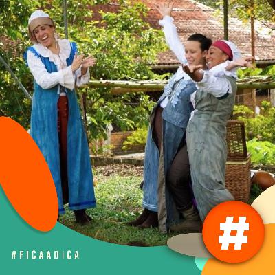 Fica a Dica - Domingo tem Diversão em Cena com A fada, a Flor e a Princesa