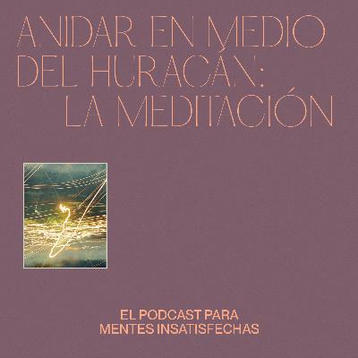 Anidar en medio del huracán: la meditación