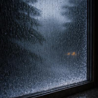 Rain and Hail on the Window – 2h of Heavy Weather Ambience for Sleep & Focus