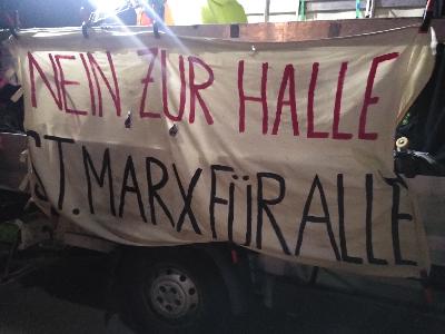 [O-Ton] Demo für den Erhalt von St. Marx und anderen Freiräumen – St. Marx für immer, Stadt für alle, Wien, 22.11.2025