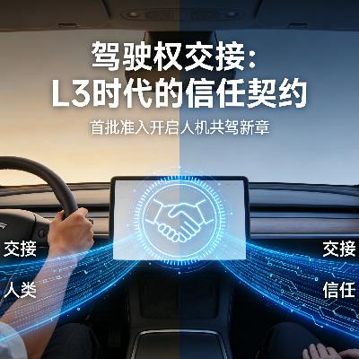 中国L3级自动驾驶正式‘上车’！人机共驾的‘信任合约’时代开启？