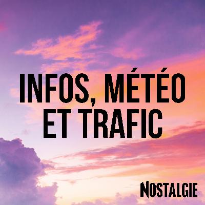 INFOS de NOSTALGIE du samedi 11 octobre 2025 à 09h00 INFOS de NOSTALGIE du samedi 11 octobre 2025 à 09h00