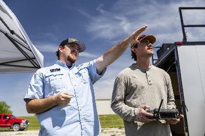Farming from the air: Drones offer flexibility and problem solving