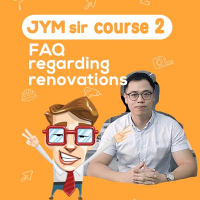 JYM sir 开班｜破解裝修疑难杂症