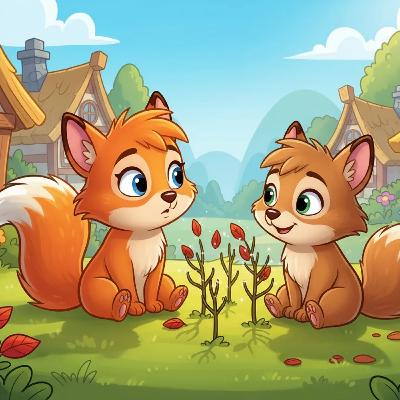 Fiona Fox and Carly Capybara's Berry Adventure - By StoryBee Tales - Bedtime Stories for Kids