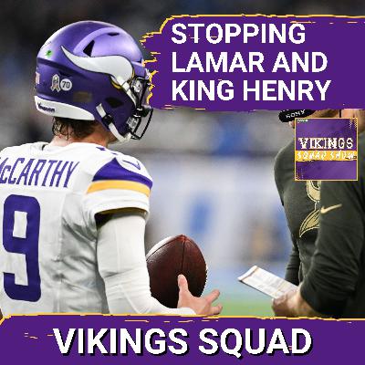 VIKINGS SQUAD SHOW: The DIFFICULTY of Slowing Down Lamar Jackson VIKINGS SQUAD SHOW: The DIFFICULTY of Slowing Down Lamar Jackson