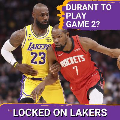 Durant More Likely to Play Game 2, How do the Lakers Respond?
