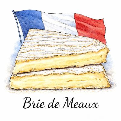 Brie de Meaux AOP: Der „König der Käse“ – Rohmilch-Brie aus der Île-de-France, cremig-nussig & perfekt gereift