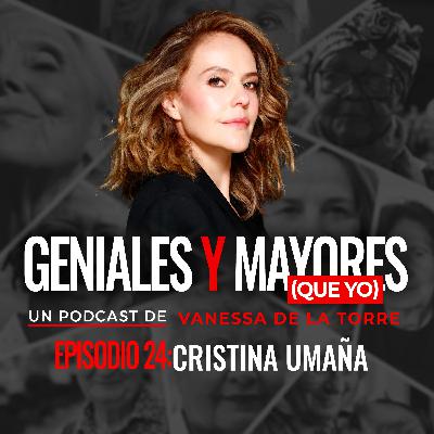 Cristina Umaña: "A las mujeres nos dan muy duro con el paso de los años"