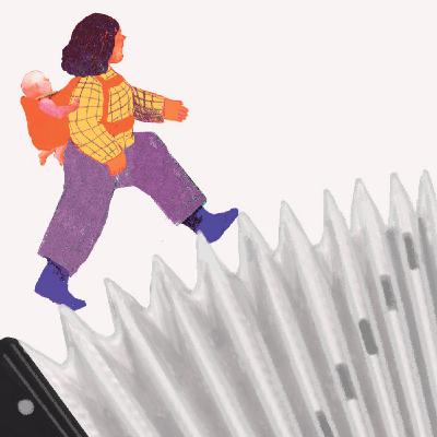 Dabilelako dago hain zikin