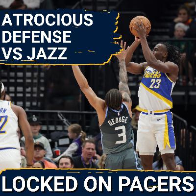 How the Indiana Pacers defense fell apart and gave up 152 points vs Utah Jazz, TJ McConnell returns